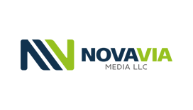 Logotipo Novavia Media cliente